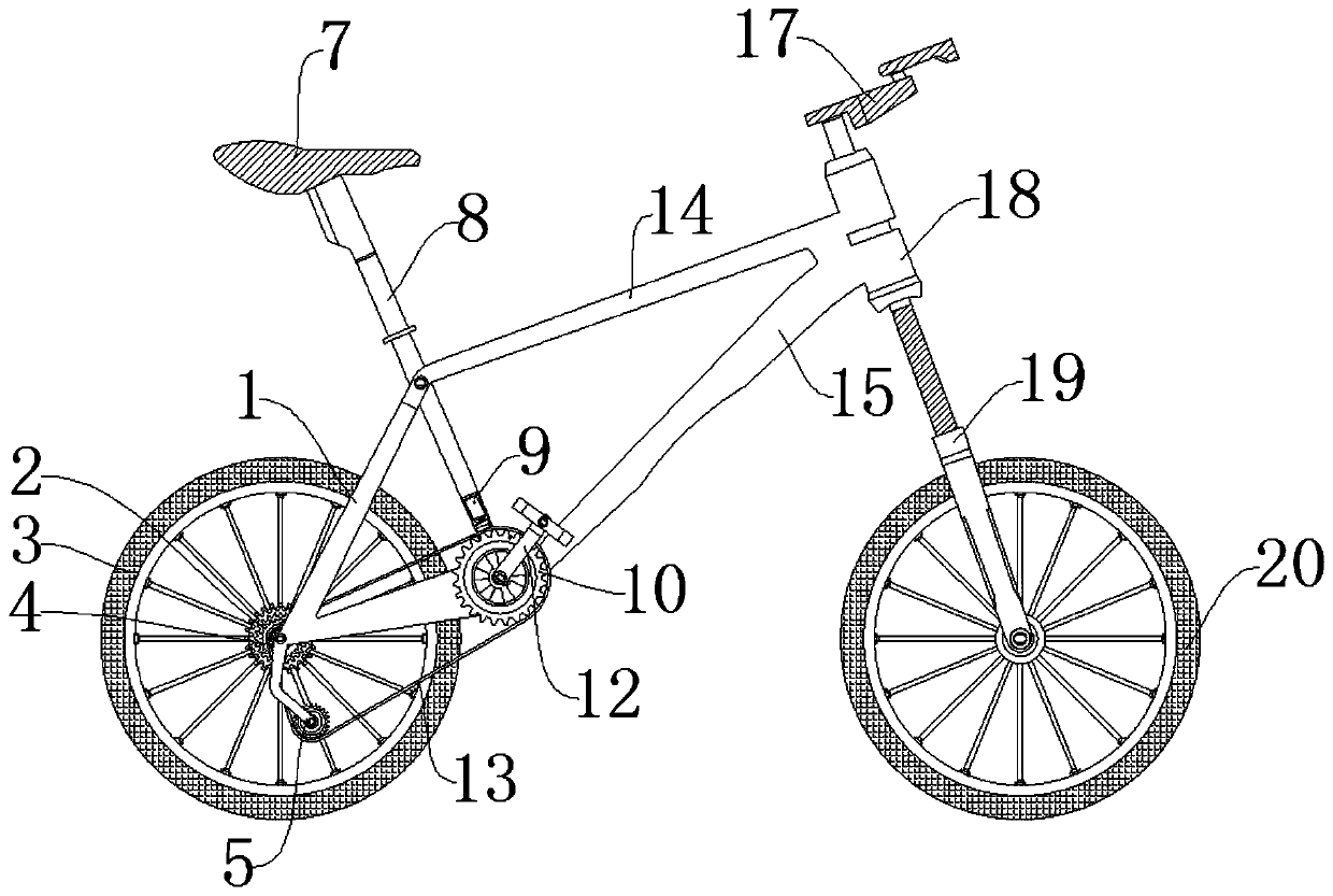 Bicycle power assisting mechanism