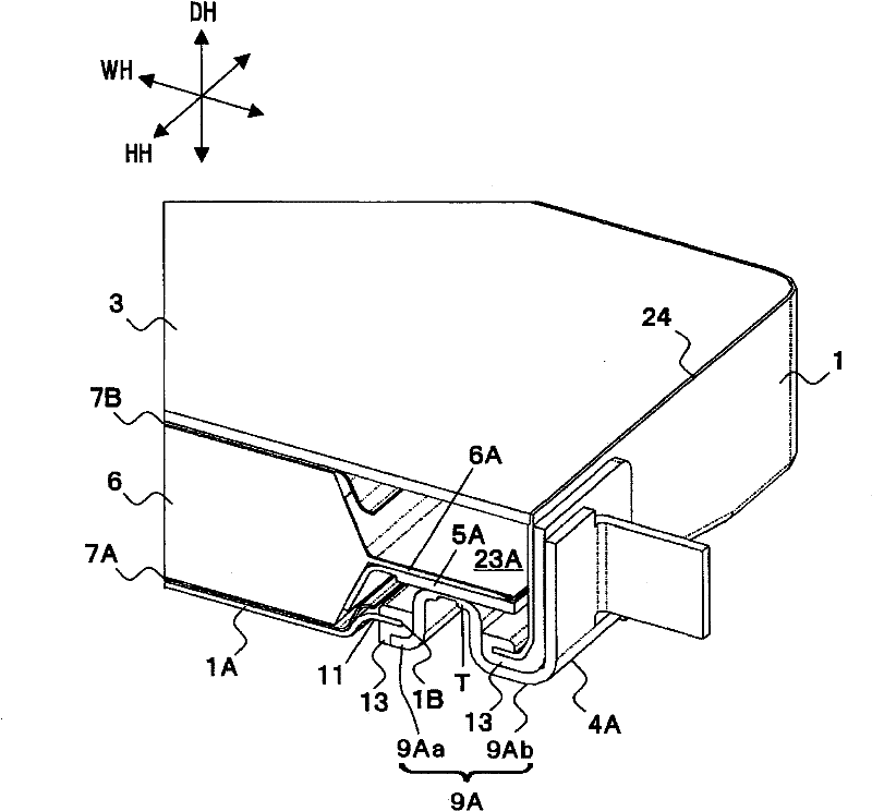 Secondary battery and manufacturing method therefor