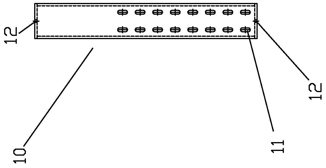 A variable space π-type shear test device