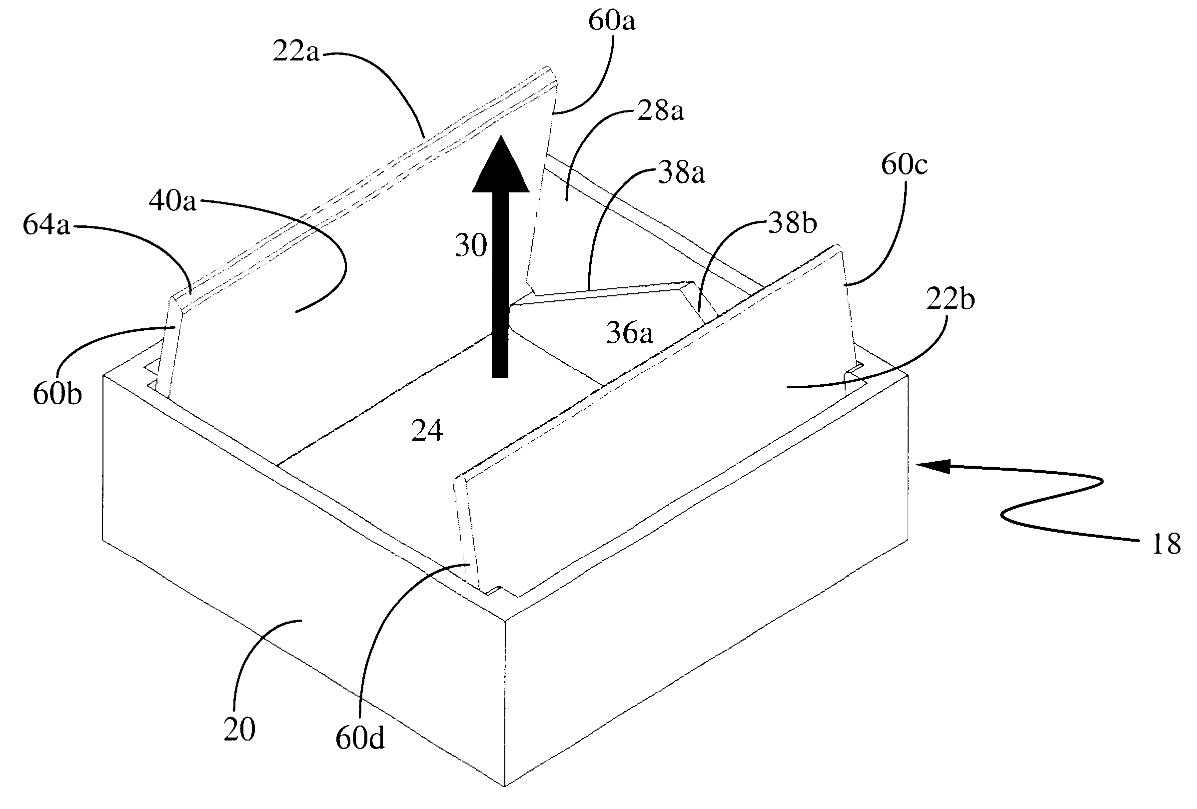 Heart valve with rectangular orifice