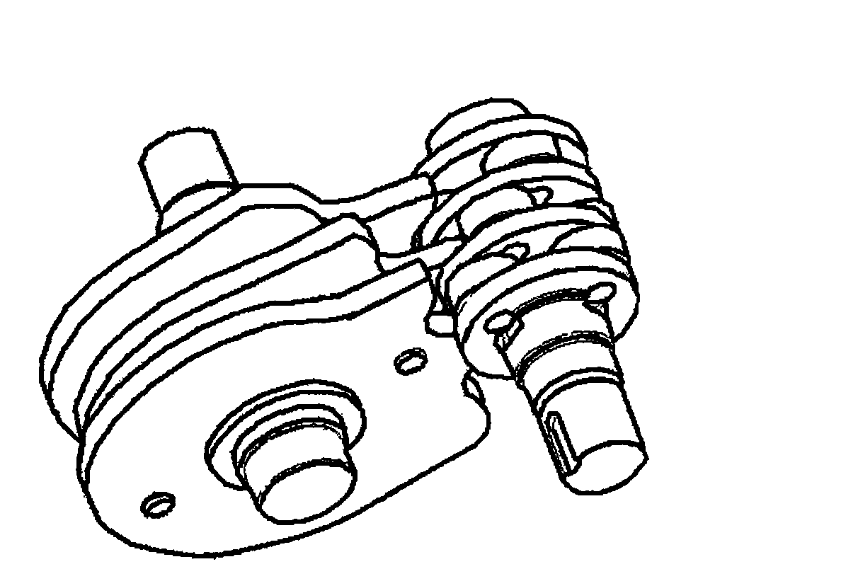 Coaxial eccentric wheel high-speed dividing mechanism