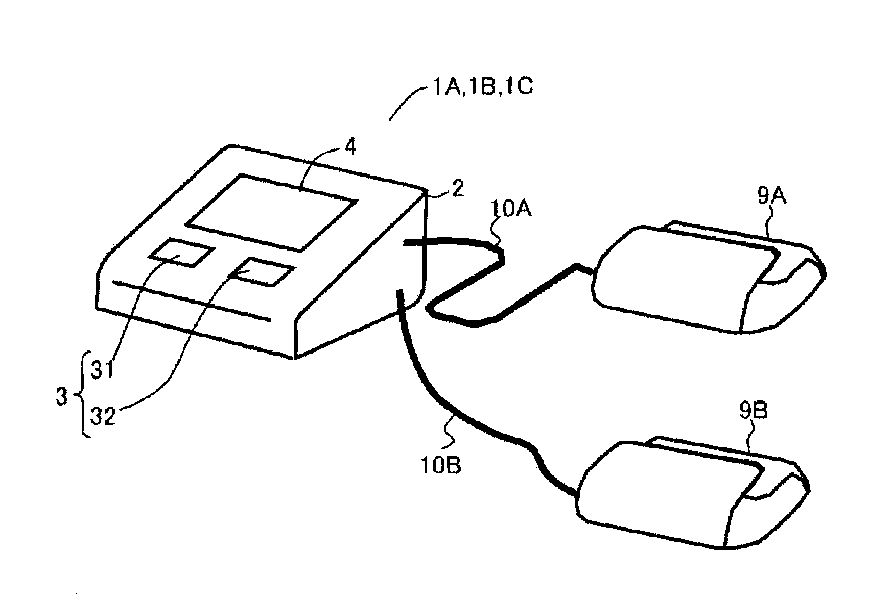 Blood pressure information measurement device for measuring pulse wave propagation speed as blood pressure information