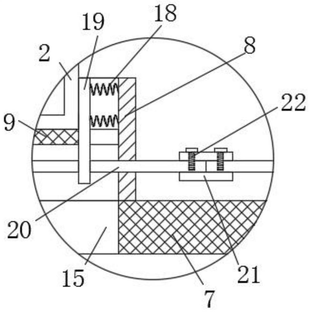 Tail gas recovery method used for ammonium hydroxide preparation