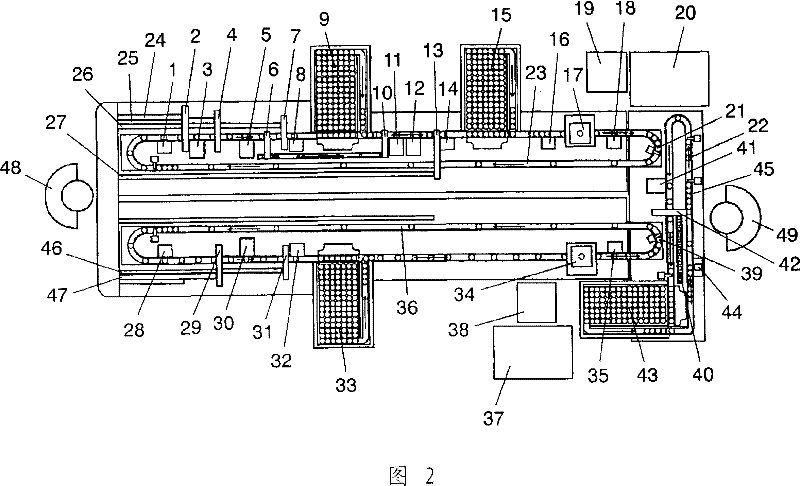 Production equipment for loud speaker magnetic circuit