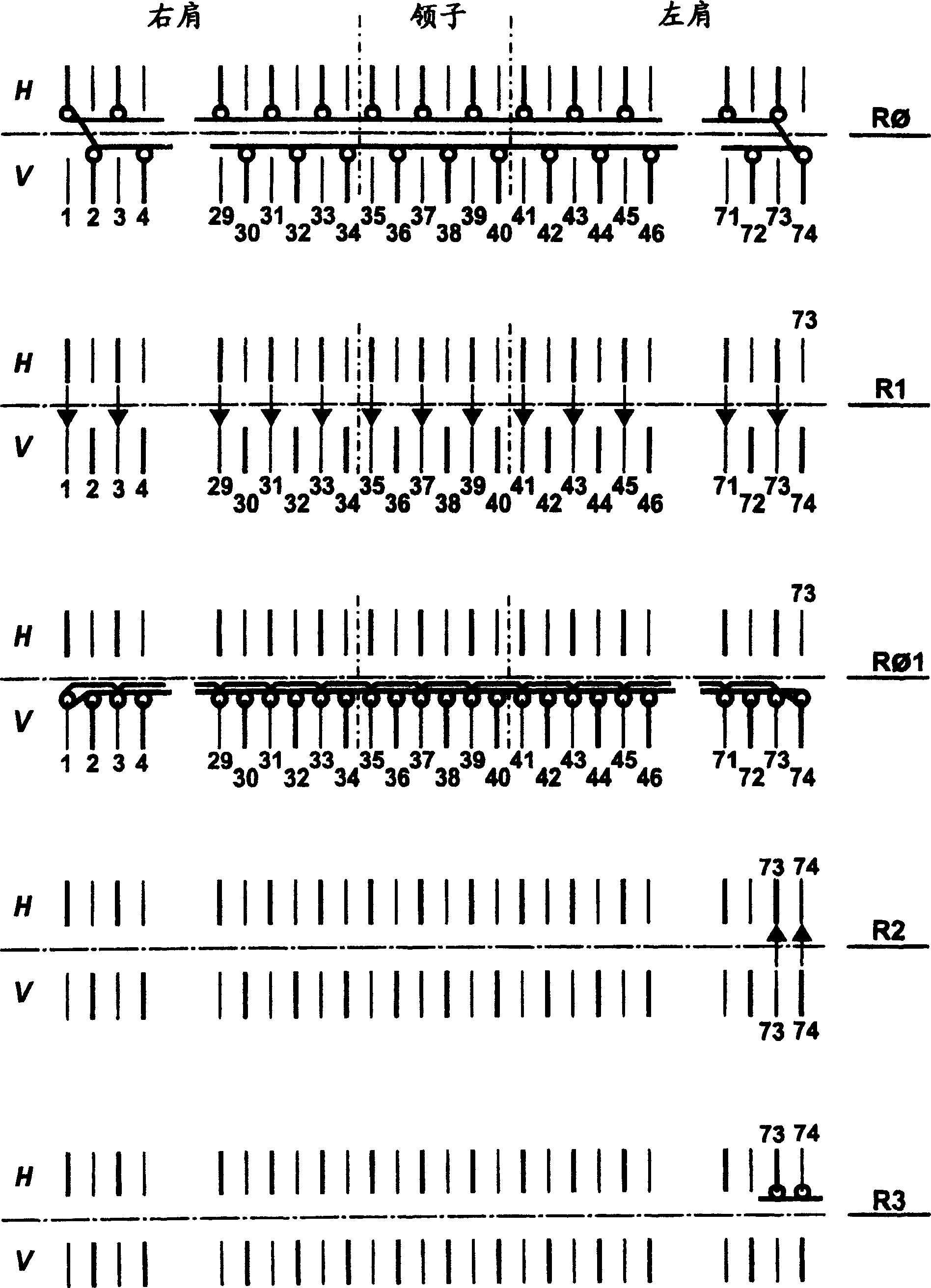 Method of linking two knit fabrics