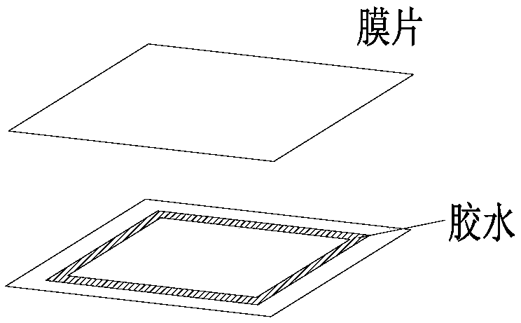 EDR membrane stack and method for sealing EDR membrane stack