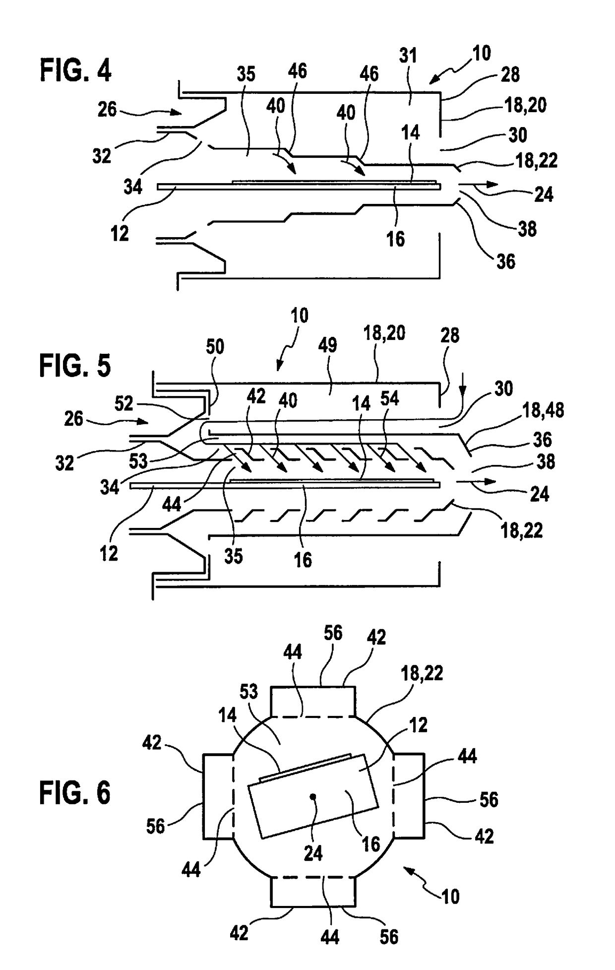 Sensor for detecting particles