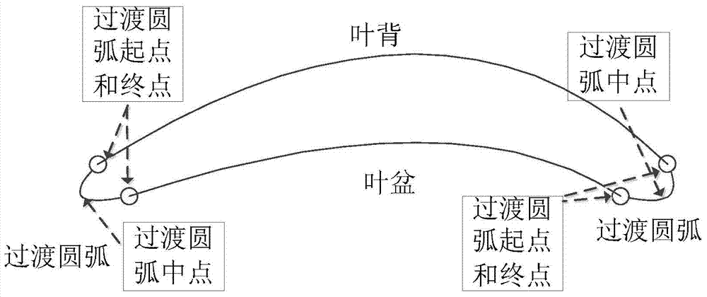 Unified discretization method for blade curved surfaces based on curvature characteristics