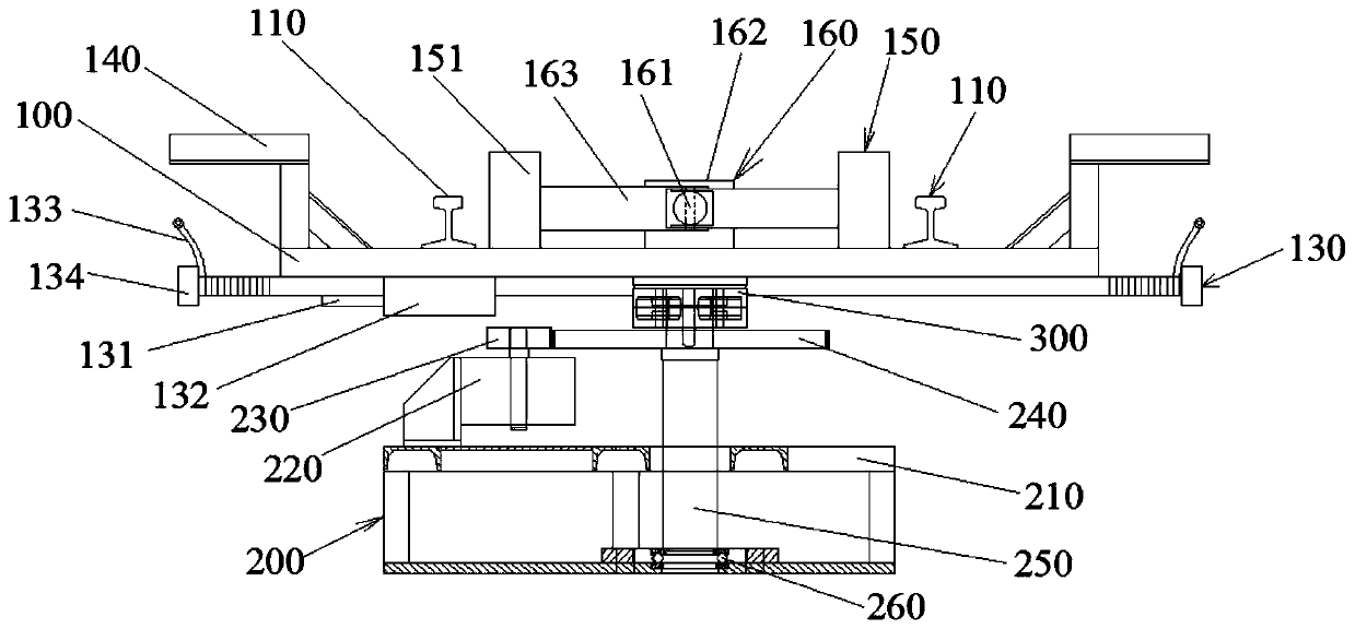 Automatic steering platform for workshop carrying vehicle