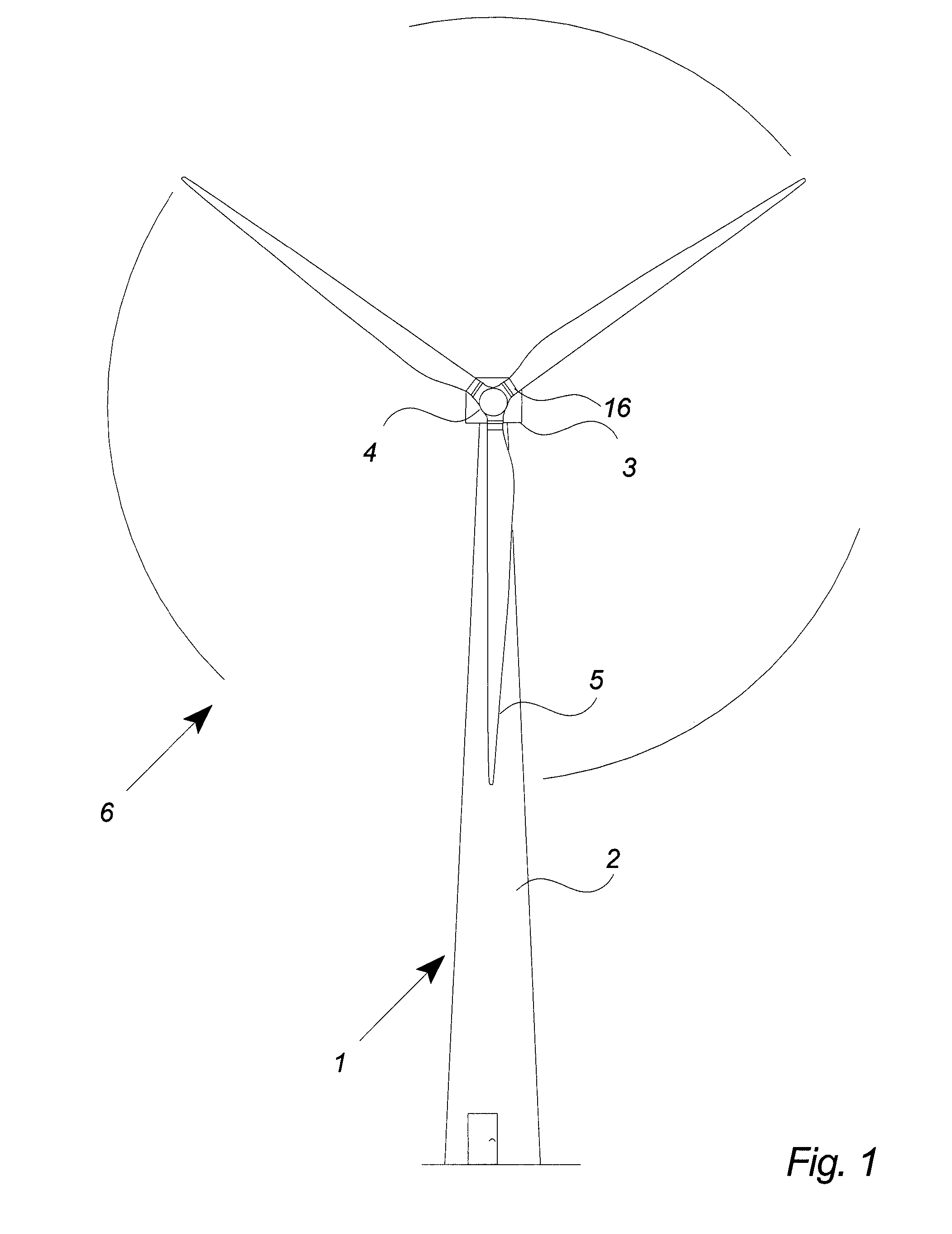 Method And Control System For Reducing The Fatigue Loads In The Components Of A Wind Turbine Subjected to Asymmetrical Loading Of The Rotor Plane