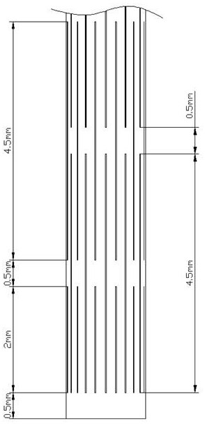 A staggered array bionic micro-textured brain stimulation cannula electrode and its preparation method