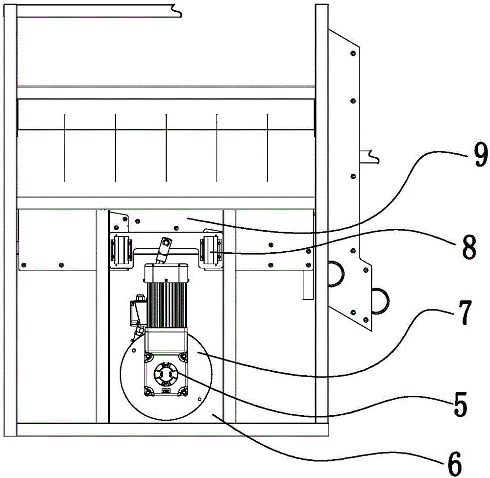 Automatic code spraying and stacking machine for spandex filament paper pipes and use method of automatic code spraying and stacking machine