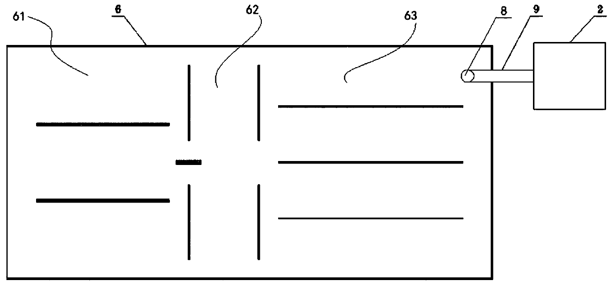 Pneumatic suspension mattress