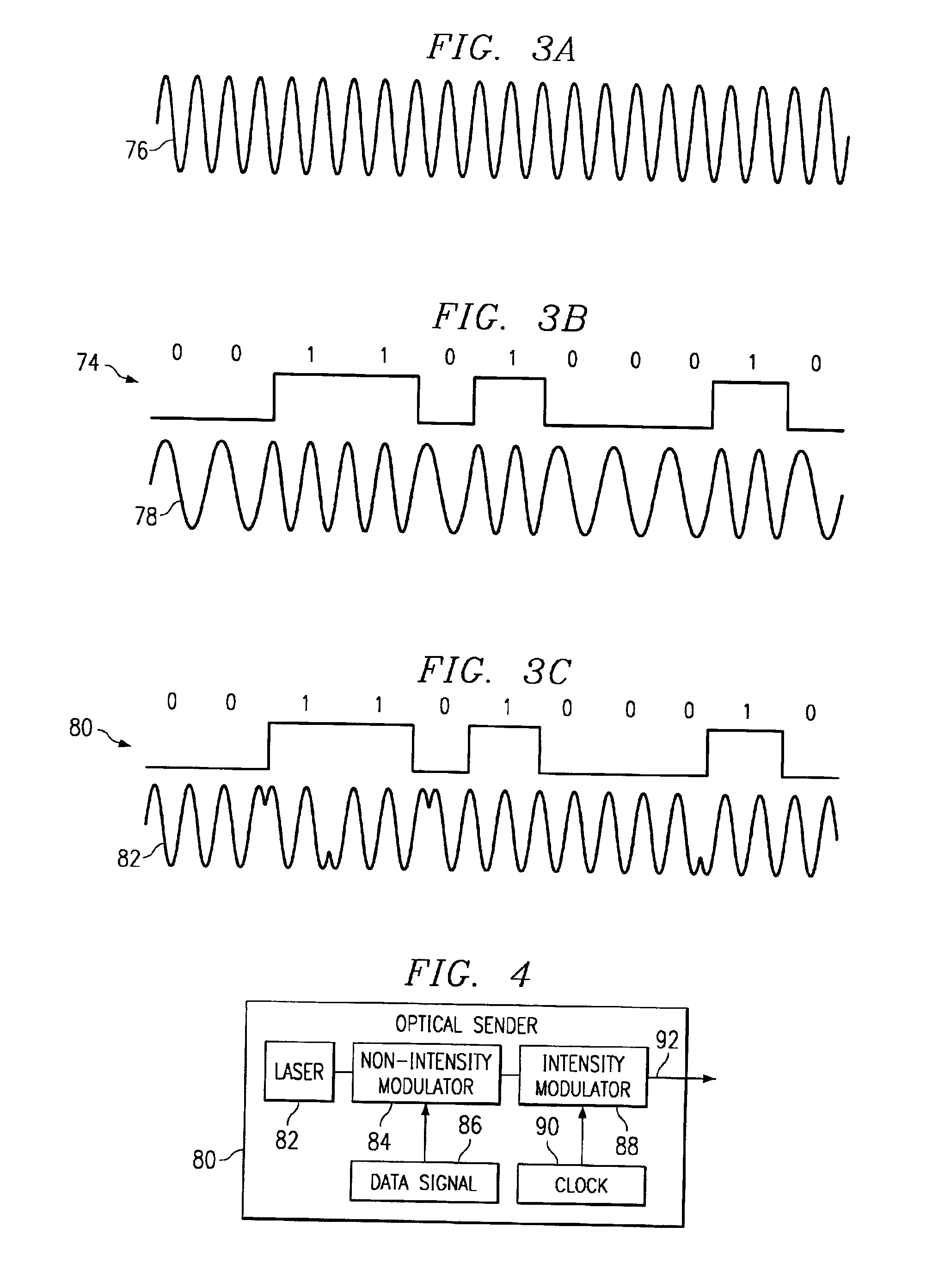 Method and system for communicating a clock signal over an optical link
