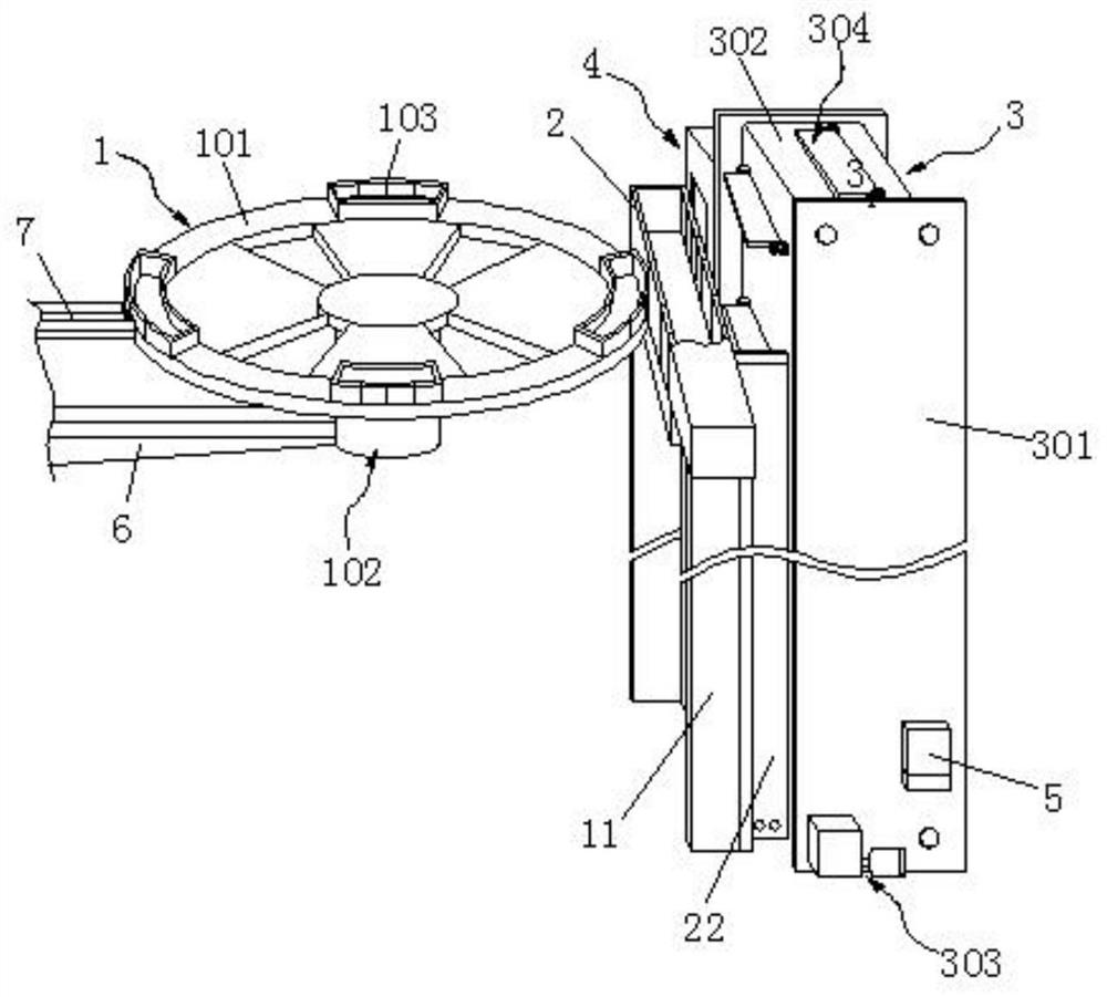 A high-rise escape slow-release device