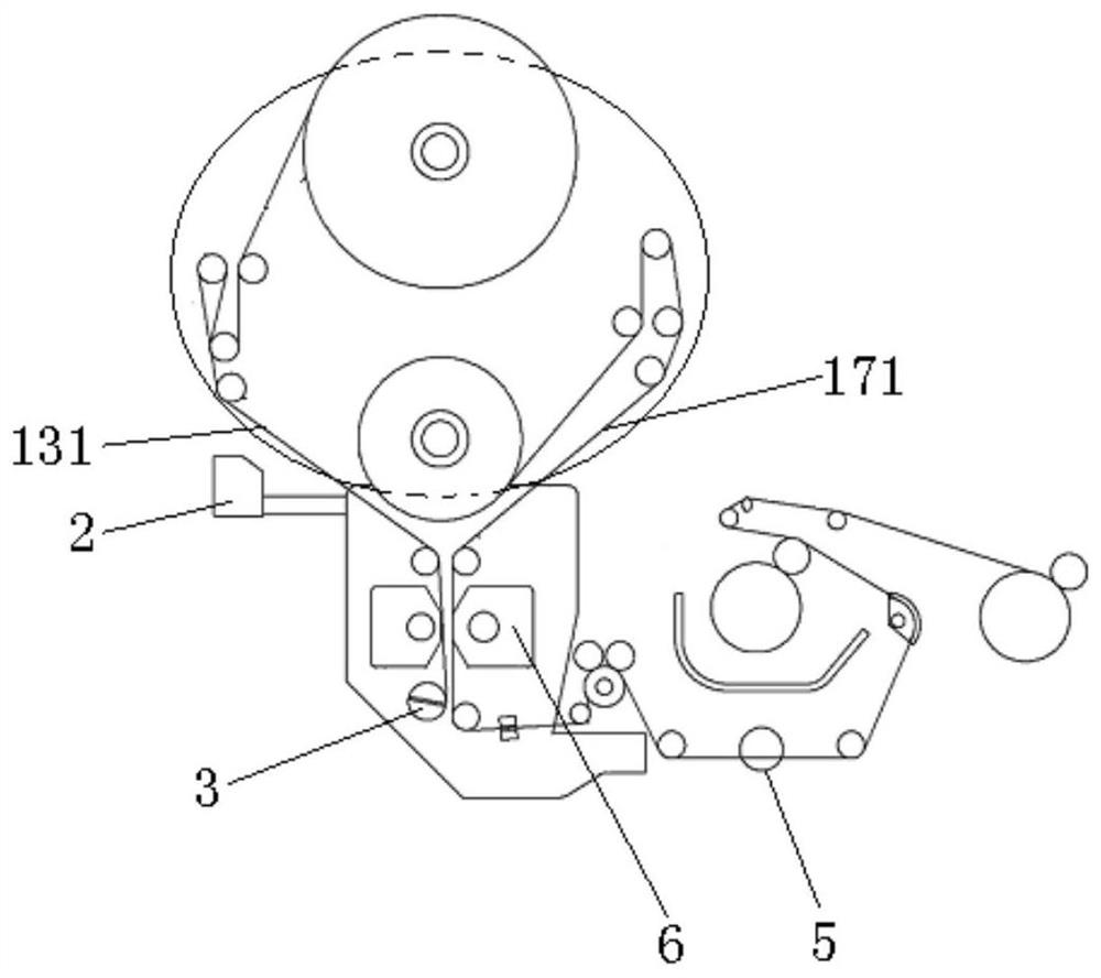 Adhesive-free strip splicing device