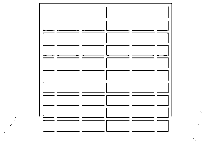 A continuous lead-acid battery grid and a manufacturing method thereof