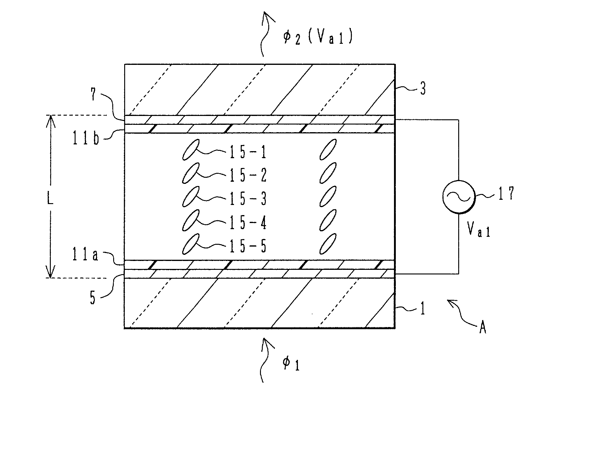 Liquid-crystal device and a method of driving the same