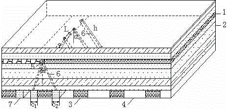 Method of beside-pillar double-side partial-filling ascending re-mining overhead coal seam