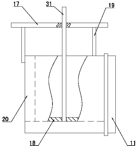 Device and method for manufacturing aerated concrete blocks with holes and grooves in core pulling mode