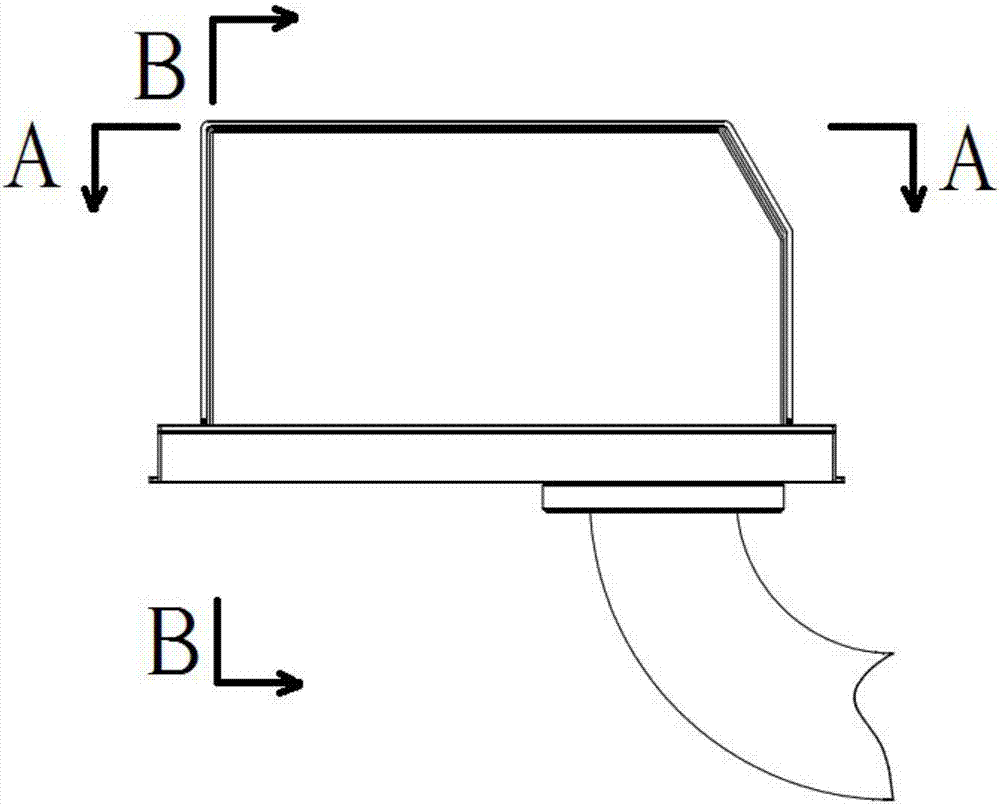 Control system for high-pressure chipping breakage and dispersed water drainage for automatic machining unit for machining