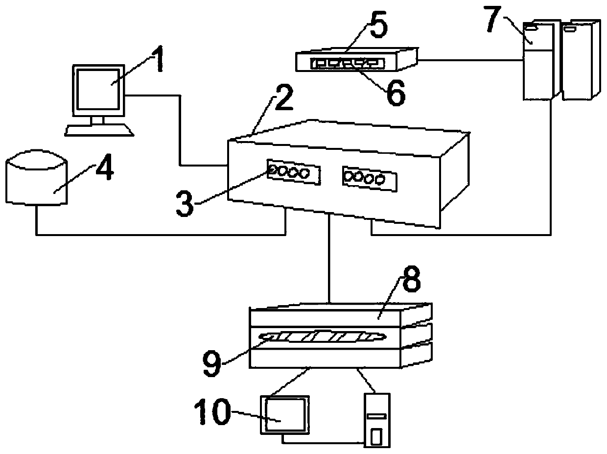 Computer display convenient to disassemble and assemble