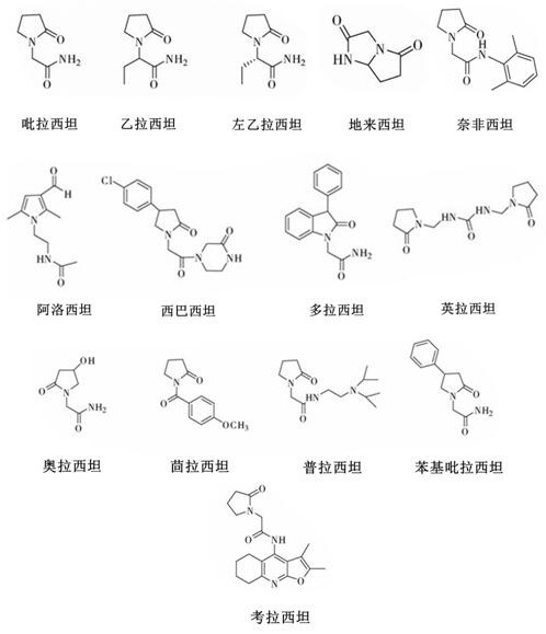 A kind of racetam pharmaceutical composition containing buffer