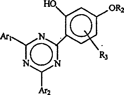 Process for isolation of monophenolic-bisaryl triazines