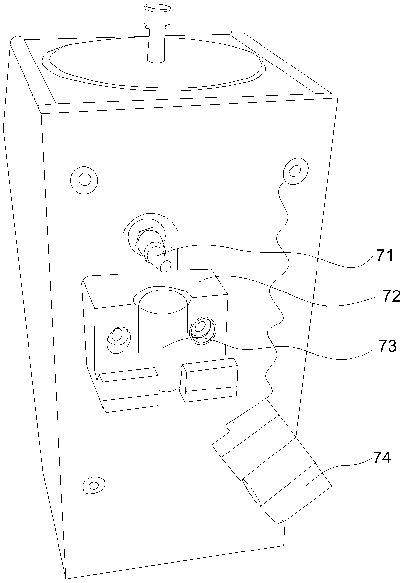 Lubricating fluid coating device