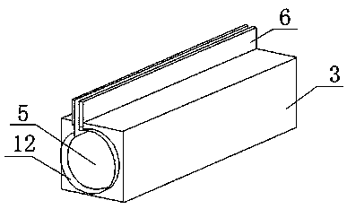 Municipal rainwater pipeline assembly module and construction method