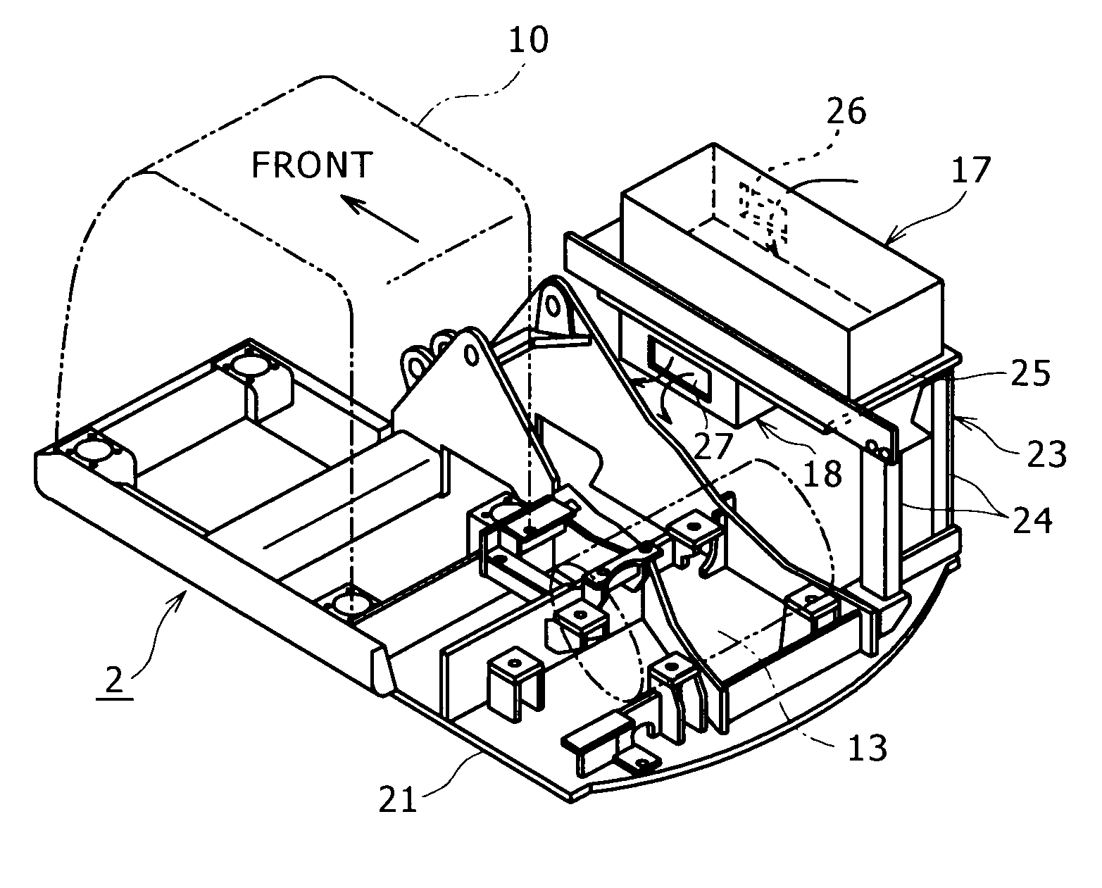 Hybrid working machine