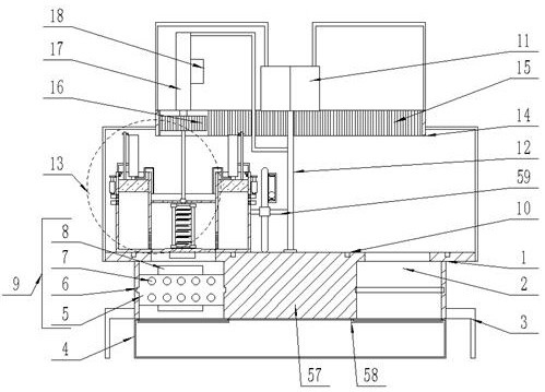 Building coating emulsifying machine and emulsifying method thereof