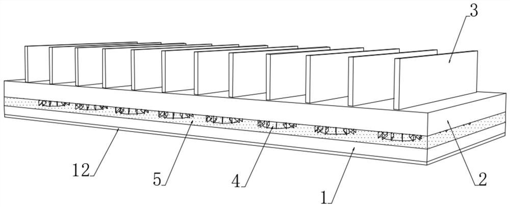 Novel carbon group internal cloth type heat conductor