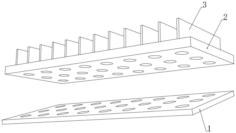 Novel carbon group internal cloth type heat conductor