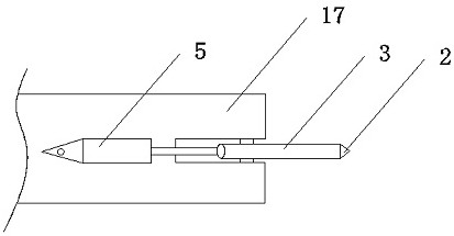 Surface rust cleaning device for metal processing