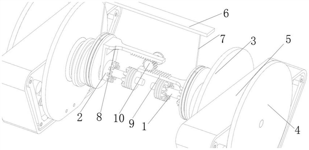 A wheel-track coupled wheel