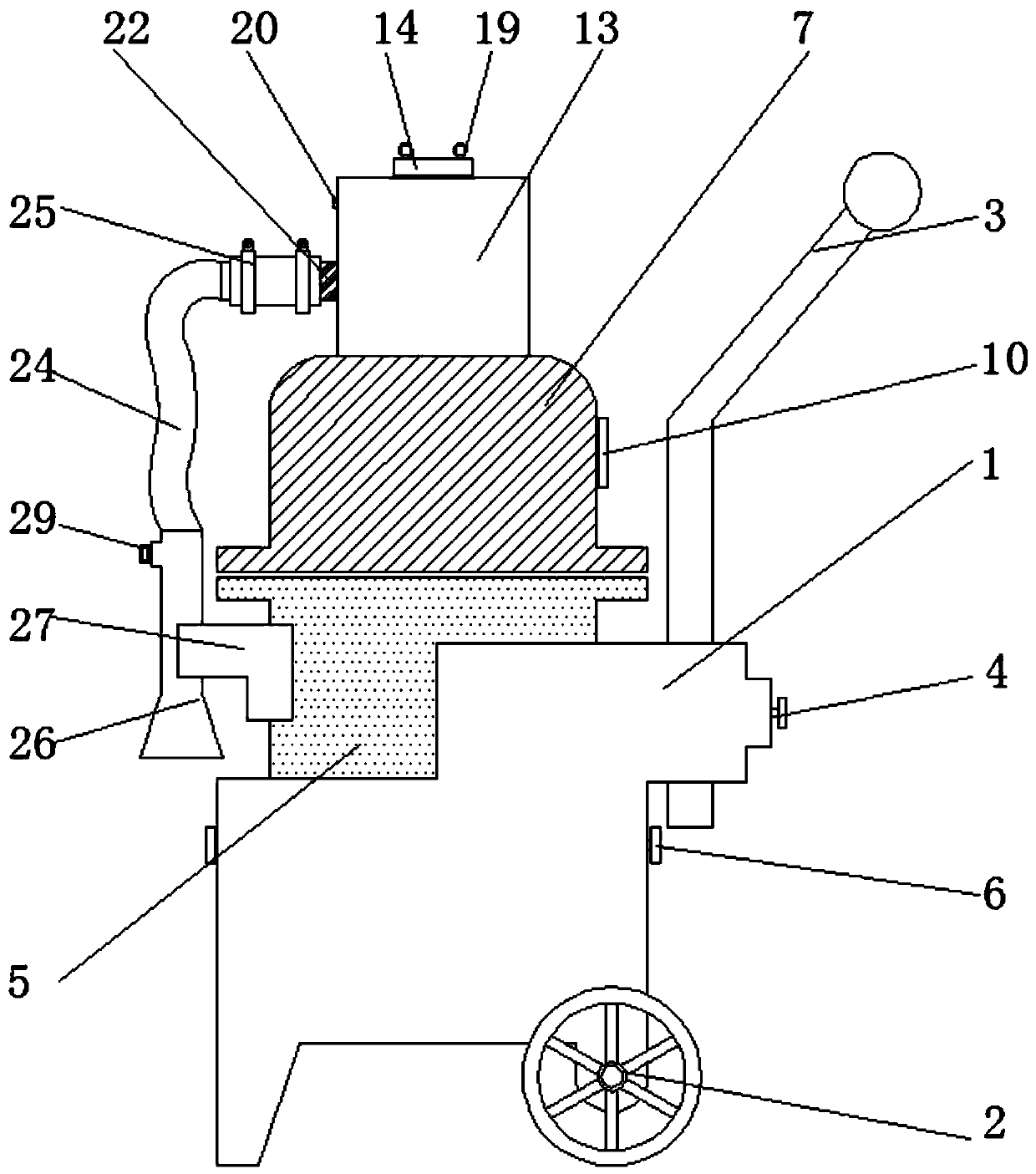 Fire extinguisher with gas storage type valve