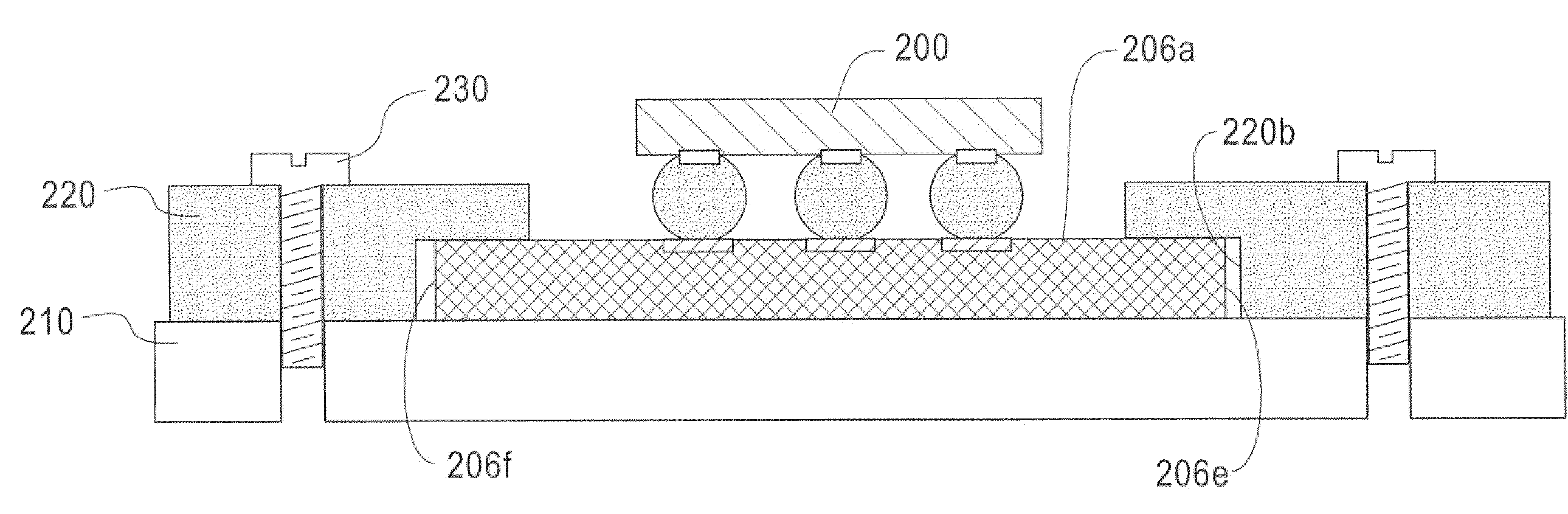 Method of joining a chip on a substrate