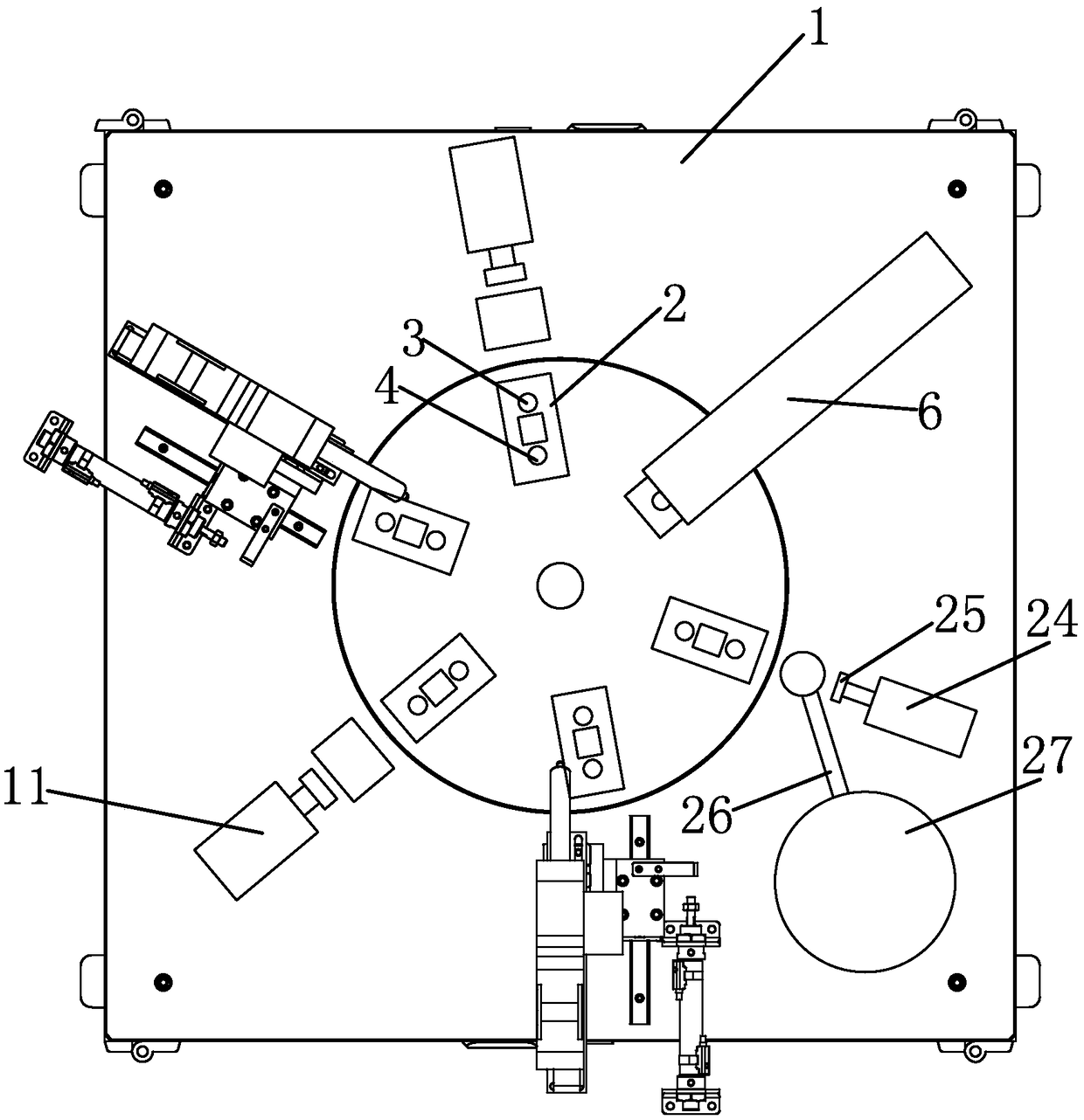 Feeding mechanism of intermediate-frequency inversion spot welder