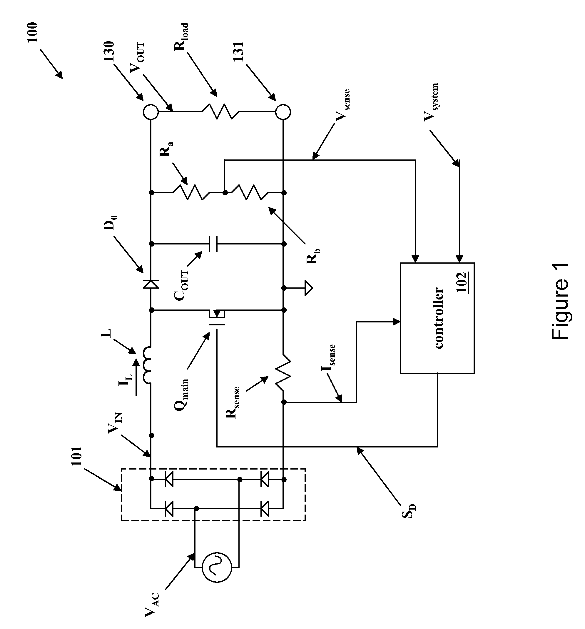 Novel Utilization of a Multifunctional Pin Combining Voltage Sensing and Zero Current Detection to Control a Switched-Mode Power Converter