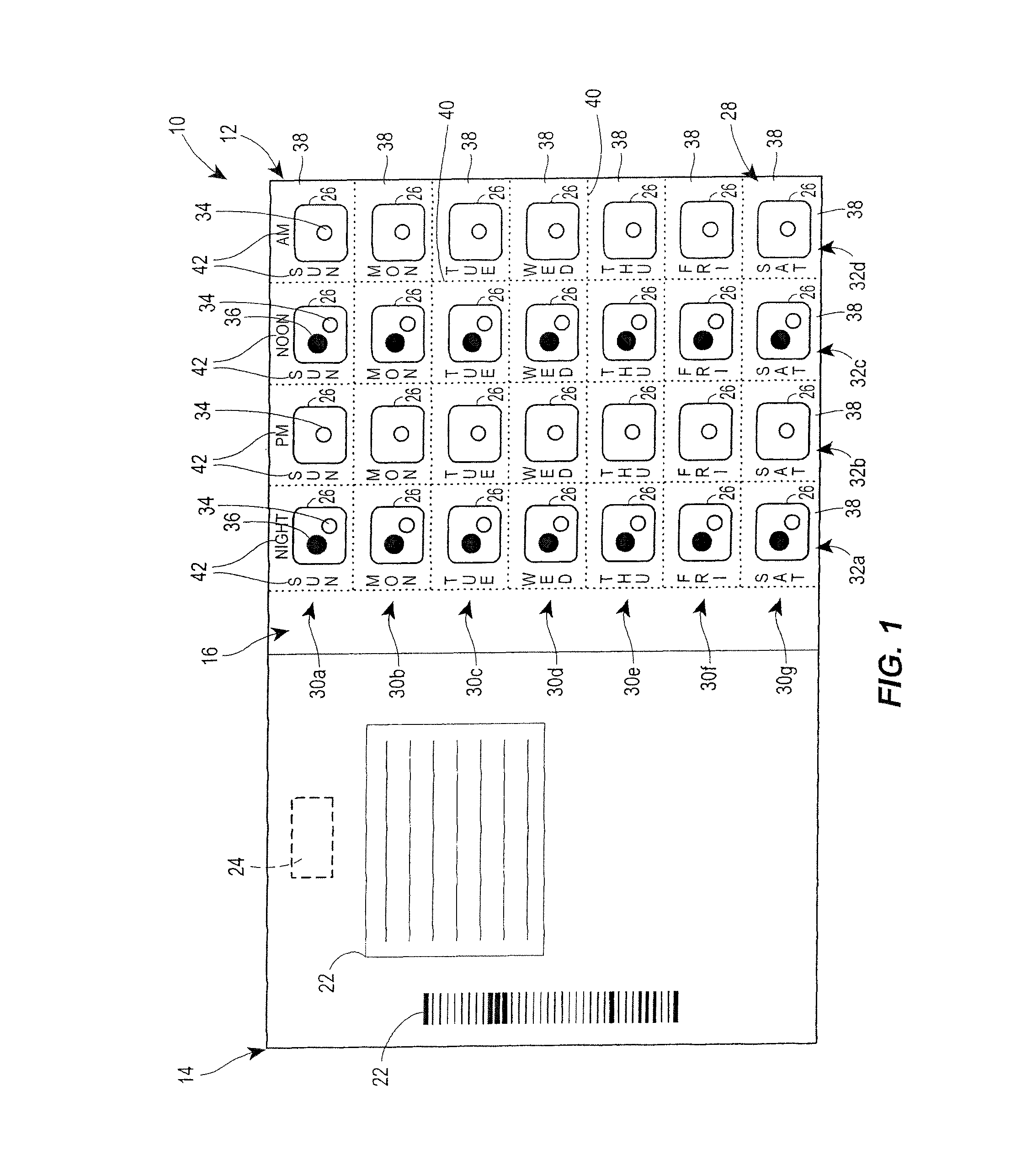 Method and system for verification of contents of a multi-cell, multi-product blister pack