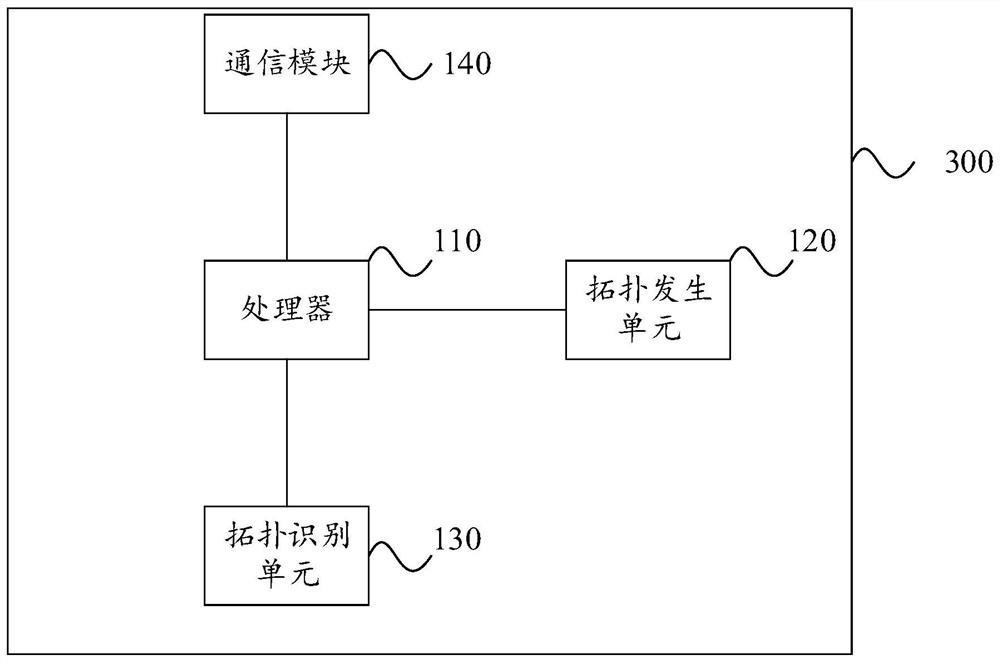Circuit breaker topology network identification method, circuit breaker, device and system