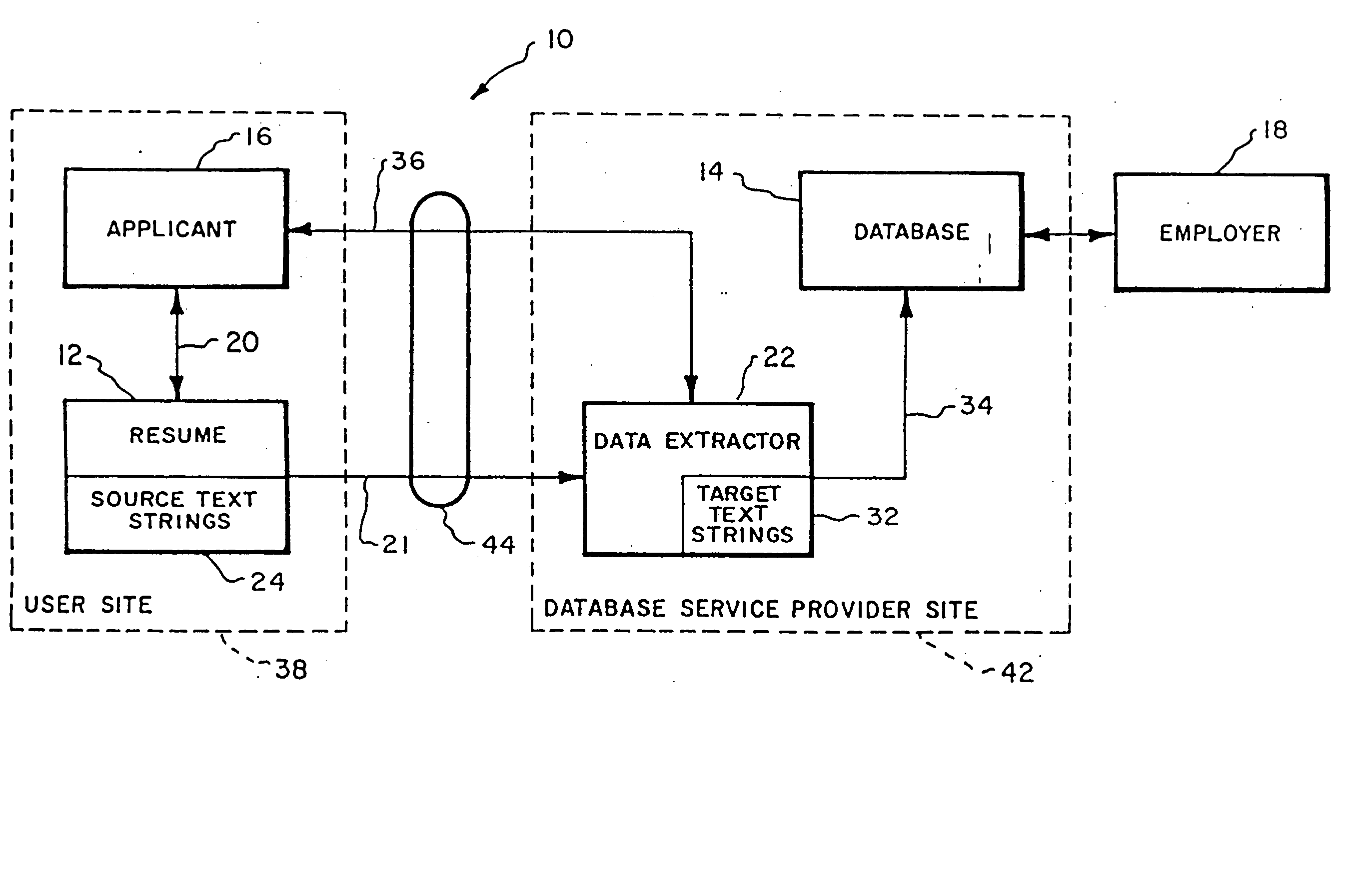 System and method for interactively entering data into a database