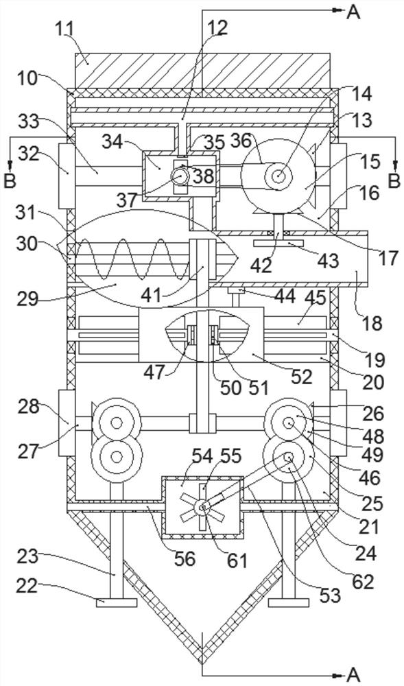 A kind of railway track snow removal machine