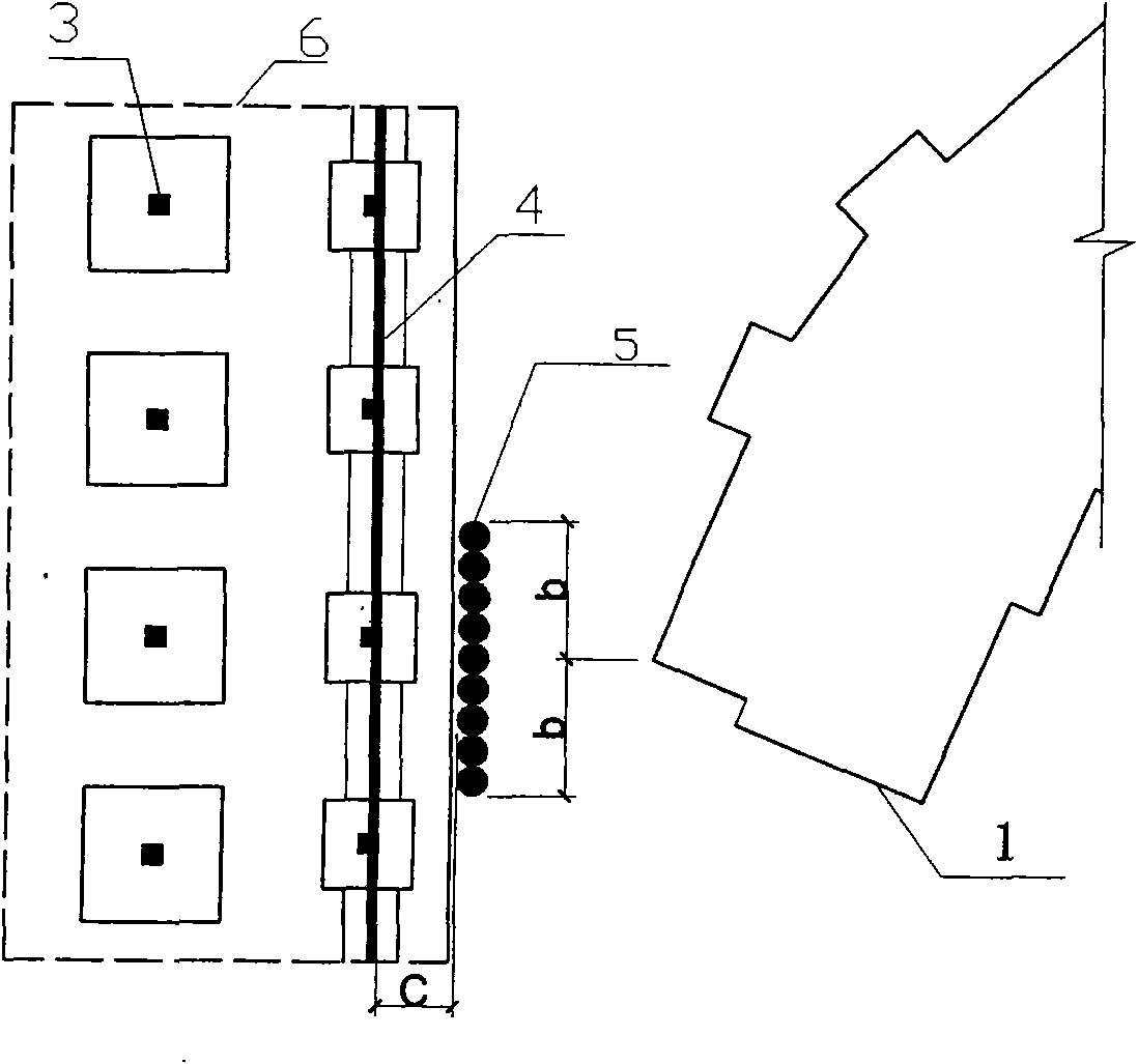 Self-supporting construction method for multilayer underground structure next to existing building