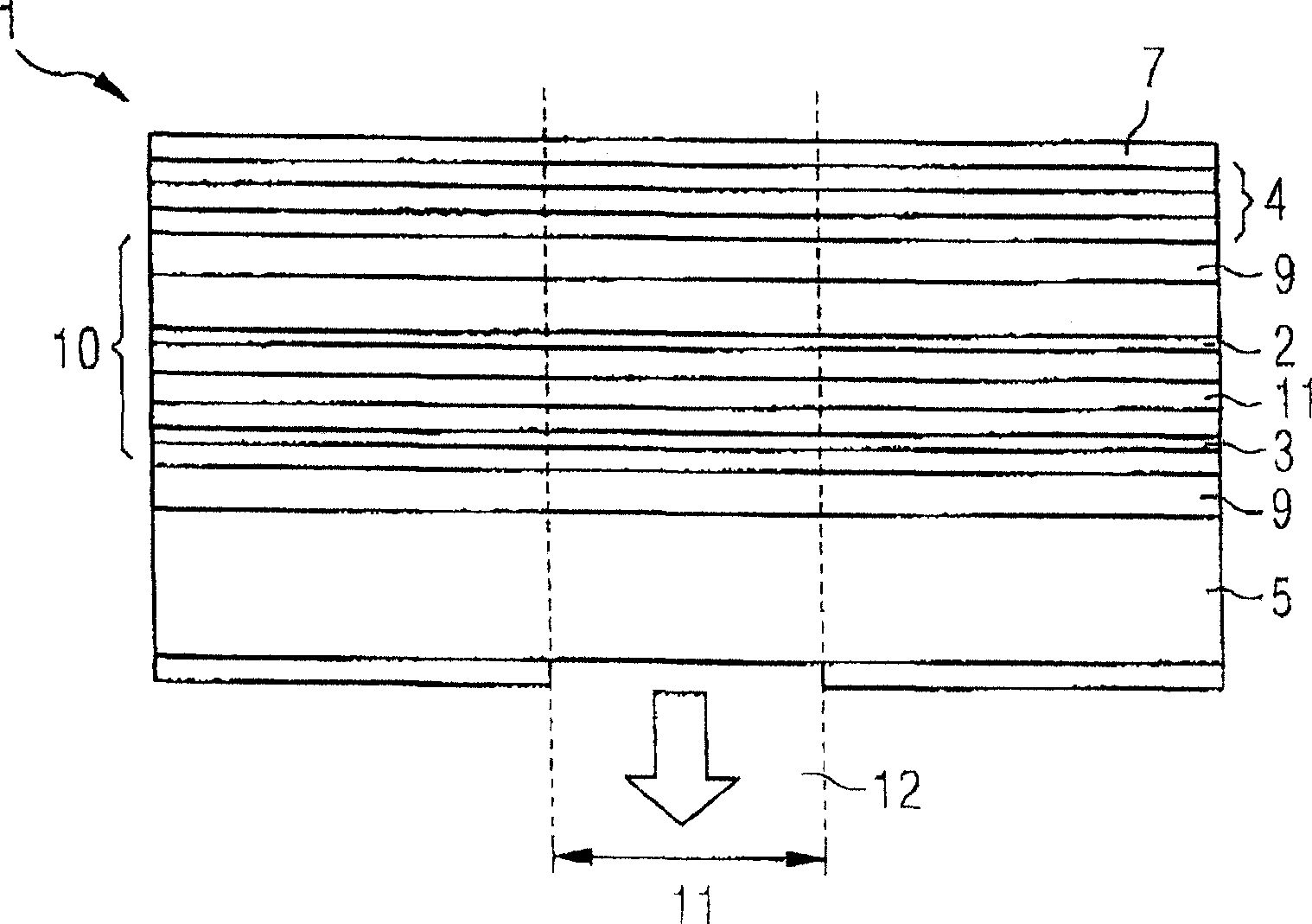 Optically pumped semiconductor device