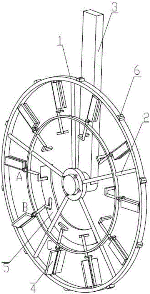 Vehicle wheel device and agricultural machine using vehicle wheel device