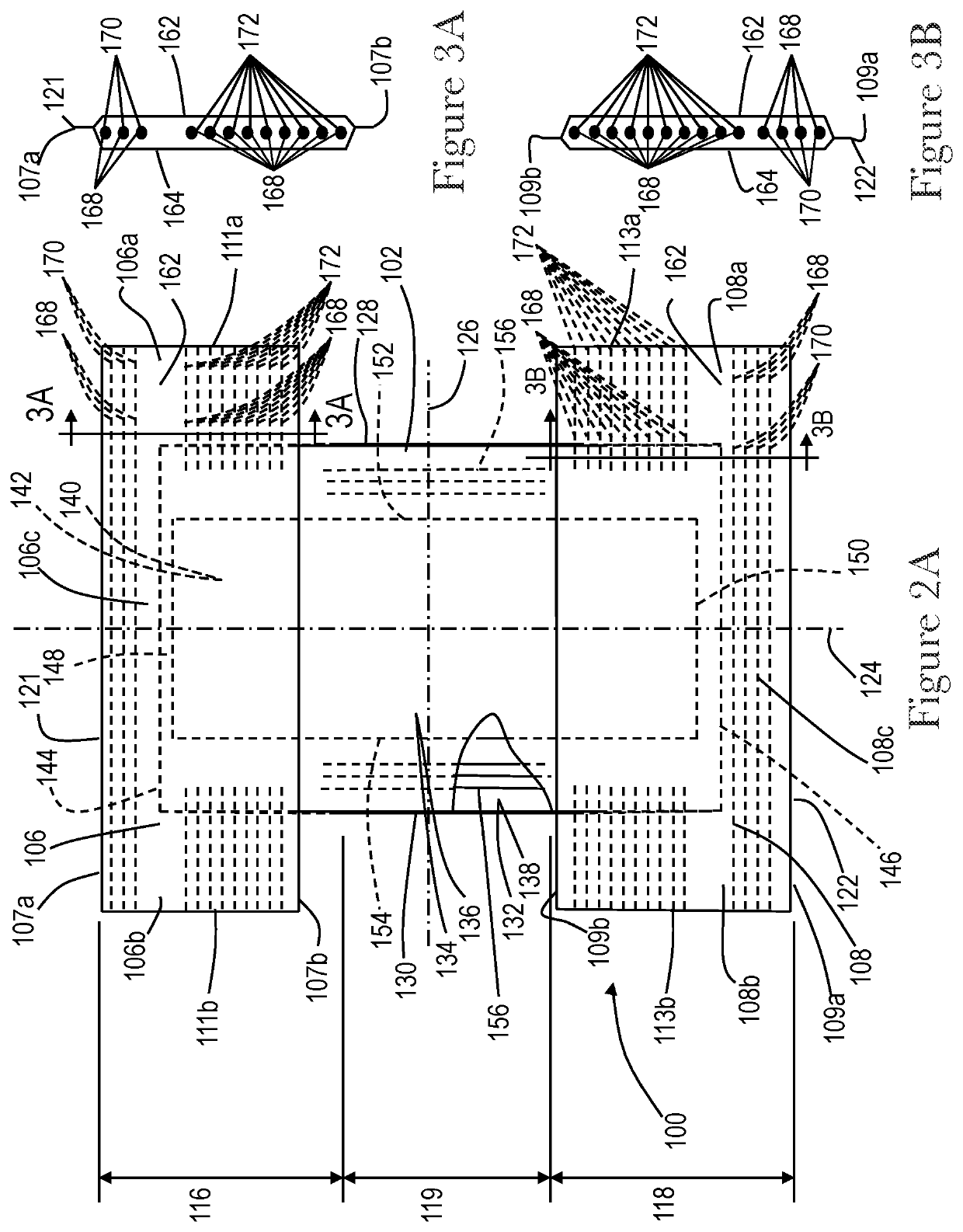 Apparatuses and methods for making absorbent articles with low intensity side seam regions