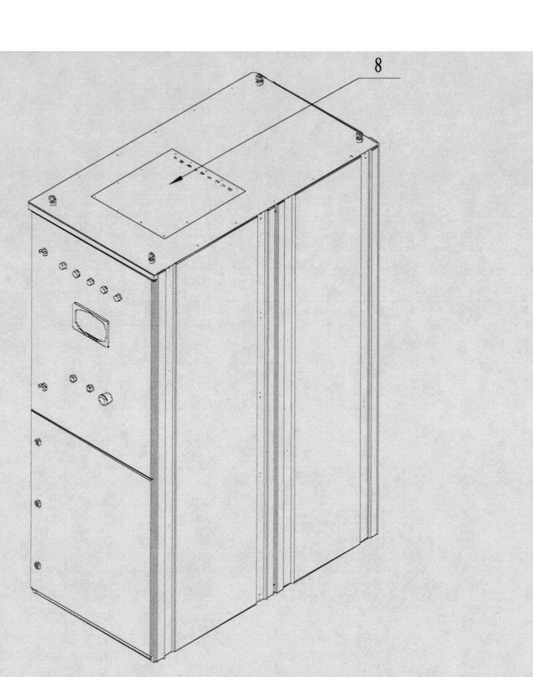 Modularized medium-voltage solid soft starter cabinet