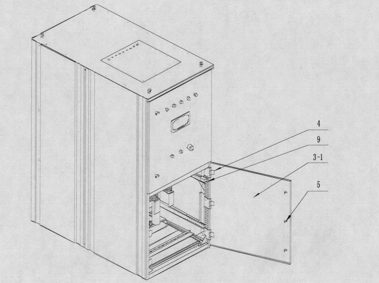 Modularized medium-voltage solid soft starter cabinet